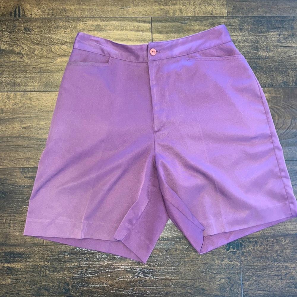 Purple Golf Shorts